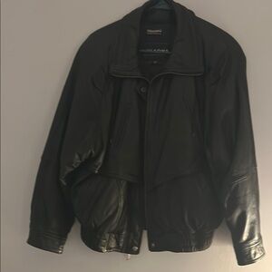 Wilson's Leather Black Jacket